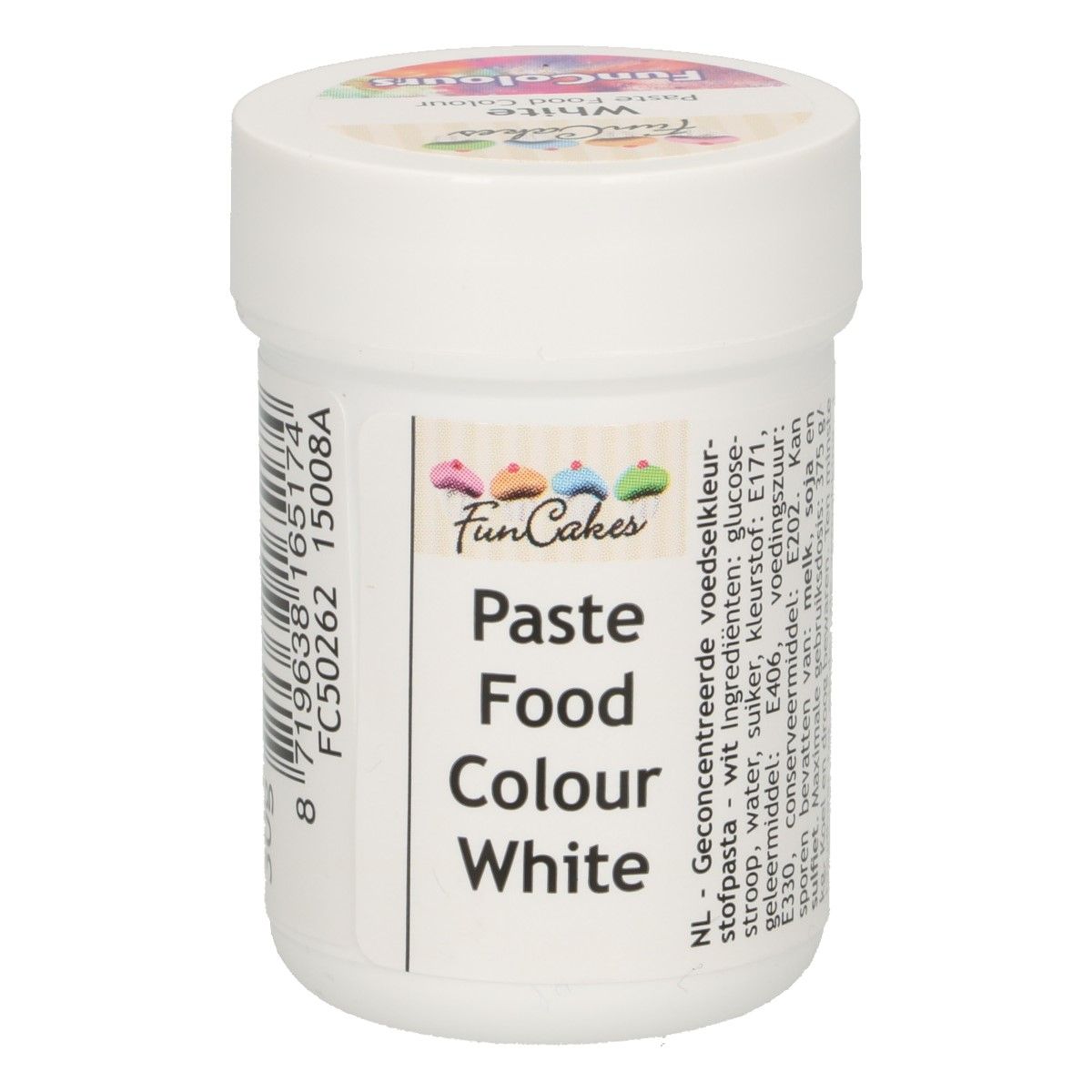 Colorant alimentaire en gel 30 g – Blanc