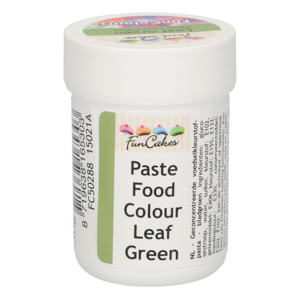 Colorant alimentaire en gel 30 g – Vert feuille