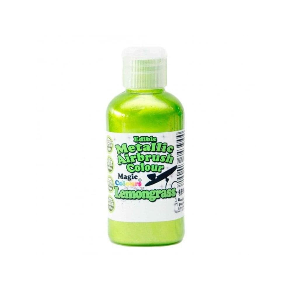 Colorant d'Aérographe 55 ml métallique - Lemon Grass