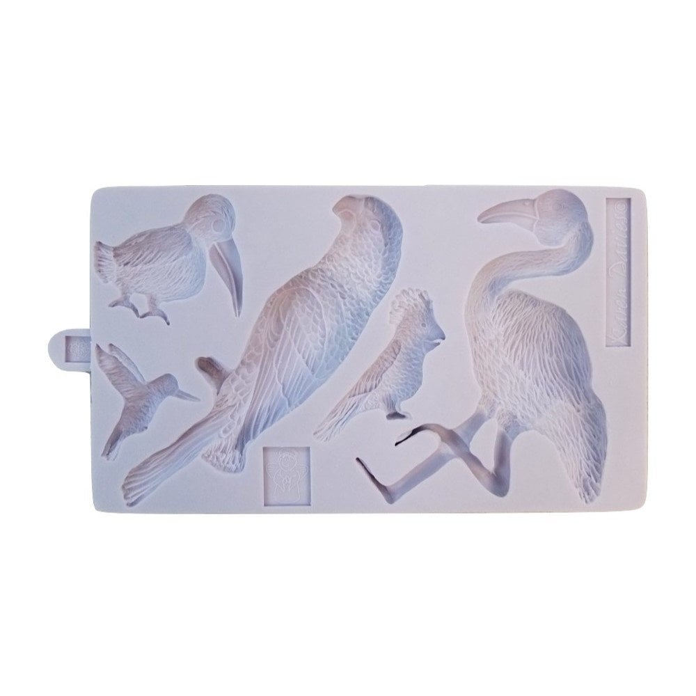 Moule en silicone - Oiseaux Tropicaux