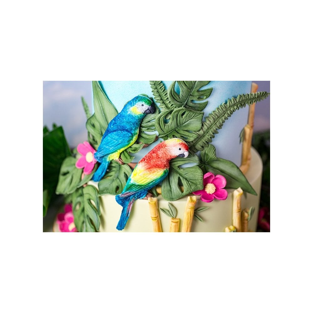 Moule en silicone - Oiseaux Tropicaux