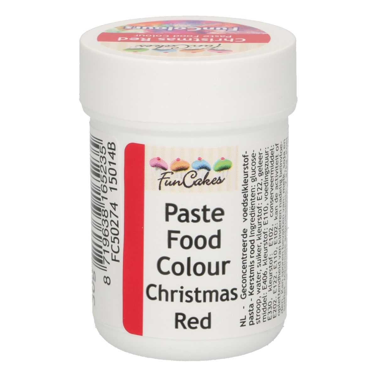 Colorant alimentaire en gel 30 g – Rouge Noel