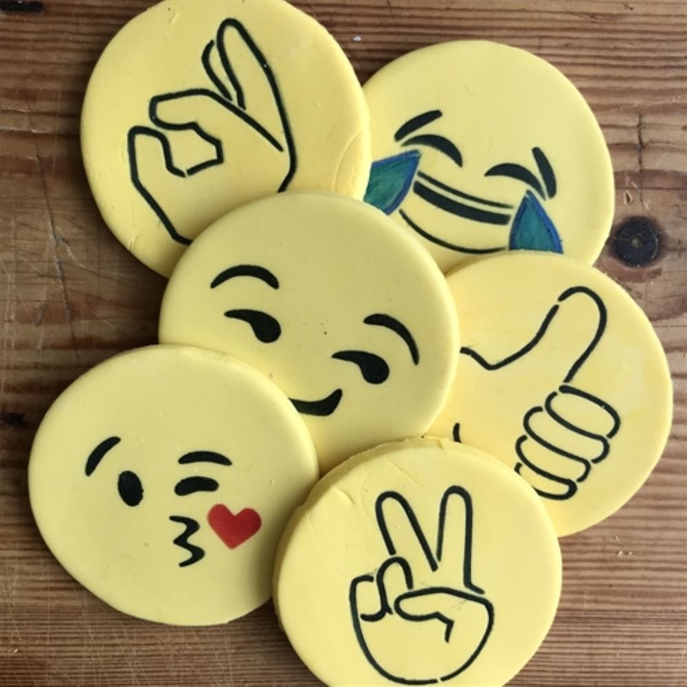 Pochoirs - Emojis  - Lot de 6