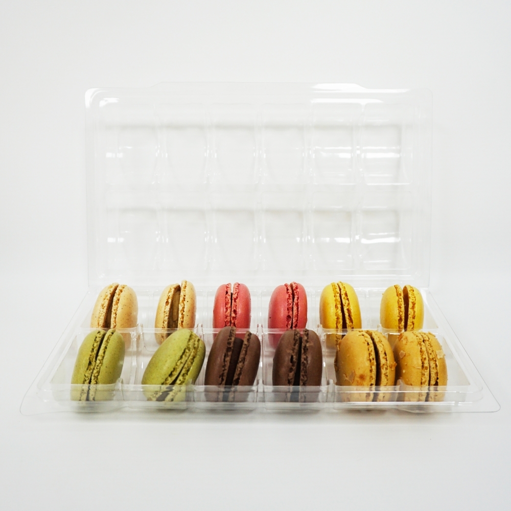 Boîte pour 12 Macarons - Transparent