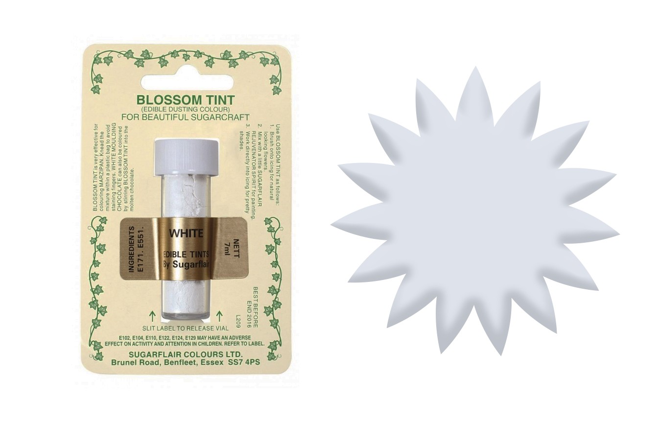 Poudre Blossom 7 ml - Blanc