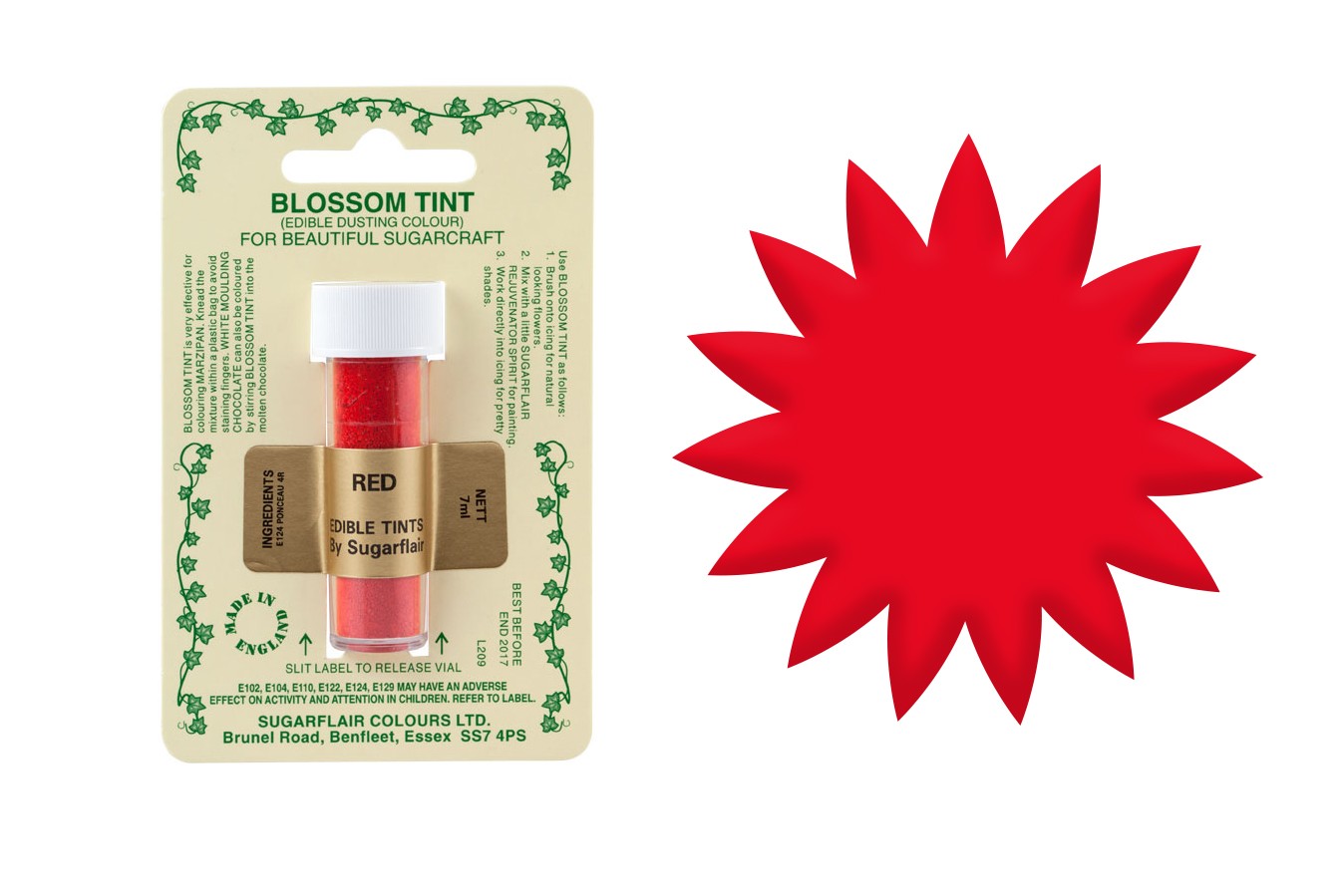 Poudre Blossom 7 ml - Rouge