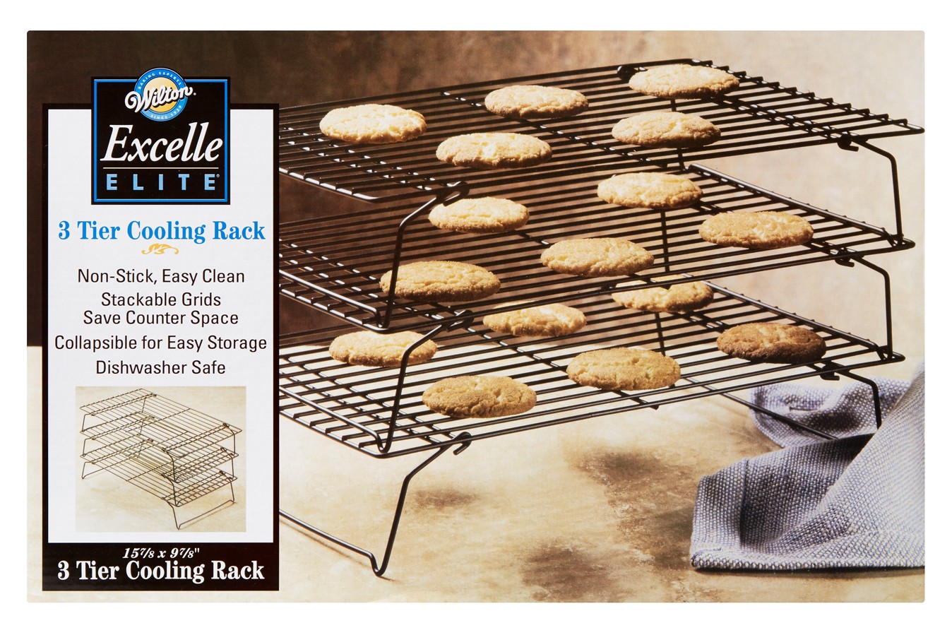 Grille à gâteau – Pliable &amp; Extensible