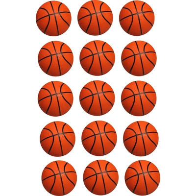 Disque en sucre cupcakes de basket x 15