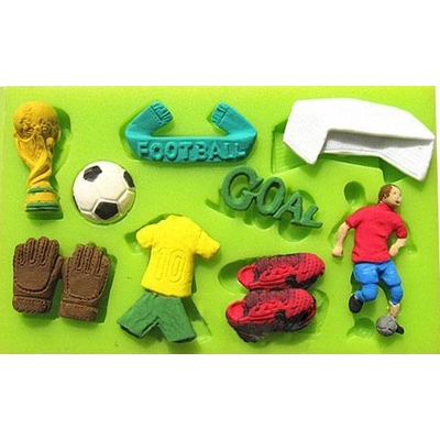 Moule en silicone - Objets de Football