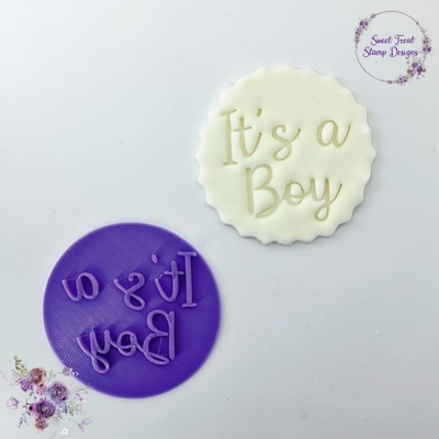 Empreinte Cupcakes et Cookies - It's a Boy