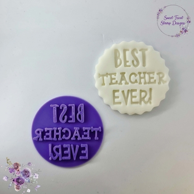 Embosser Cupcakes et Cookies - Best Teachers Ever
