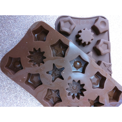 Moule pour chocolat 3D - Sun and Star