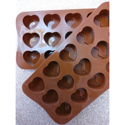 Moule pour chocolat 3D - Coeur Brisé