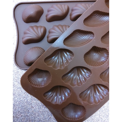 Moule pour chocolat 3D - Coquilles