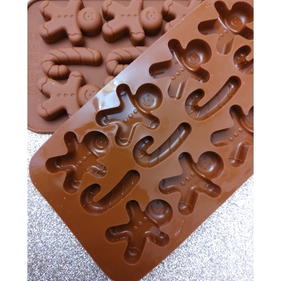 Moule pour chocolat 3D - Pain d'épice