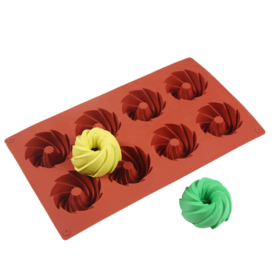 Moules à gâteaux en Silicone 8 cavités