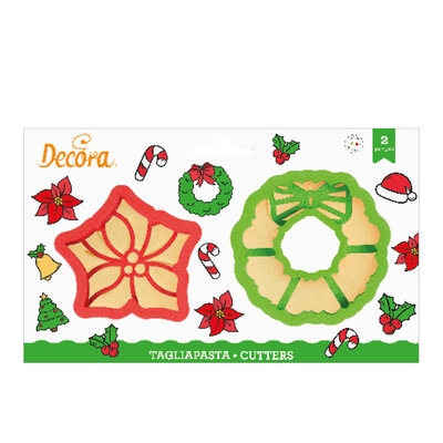 Découpoir étoile et guirlande de Noël
