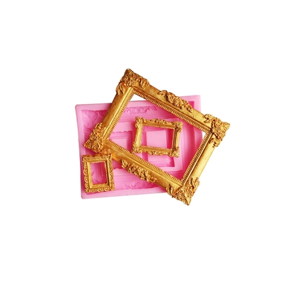 Moule en silicone - Cadre Baroque