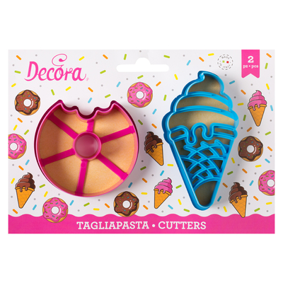 Découpoir - Donut et Glace - Lot de 2