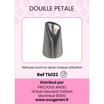 Douille pâtissière T - petale 123