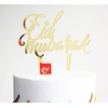 Topper en acrylique Eid Mubarak - Choisir la couleur