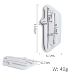 Moule épées et glaive en silicone (x2)