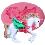 Moule en silicone - Licorne pour Carrousel