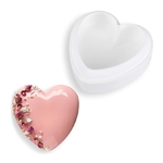 Moule de cuisson en silicone - Coeur arrondi 19 cm