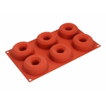 Moule de cuisson en silicone - Donut 100
