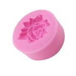 3D Moule de rose en silicone 3,6cm