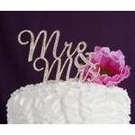 Topper à Strass - Mr and Mrs - Argent
