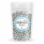 Perles en sucre 80 g - Argent 4 mm