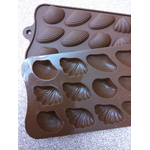 Moule pour chocolat 3D - Coquilles