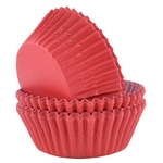 Caissettes à cupcakes Rouge - x60