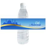 Autocollants Aïd Moubarak pour bouteille d'eau x 5