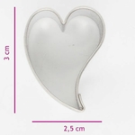 Découpoir - pièce coeur - 3 cm