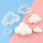 Moule en silicone nuage 3D x 3 tailles