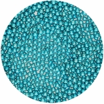 Perles en sucre 80 g – Bleu métallique