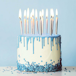 Glaçage pour drip cake bleu 120