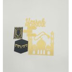 Topper en acrylique - Umrah Mubarak - Kit