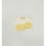 Topper en Acrylique Cercle - Umrah Mubarak - Or - Lot de 5