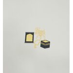 Topper en Acrylique - Umrah Mubarak - Or - Lot de 5