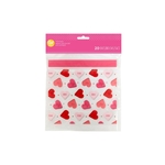 sachet petits coeurs rouge rose blanc
