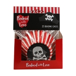 Caissettes à cupcake – Baked With Love - Lot de 25 PIRATE PIRATE 2