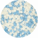 Confetti 55 g – Etoiles – Bleu et Blanc