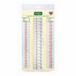 Moule en silicone K.S - Bordure de Perles - 2 tailles