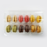 Boîte pour 12 Macarons - Transparent