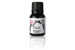 FUNCAKES PEINTURE ALIMENTAIRE MÉTALLIQUE BLACK 30 ML