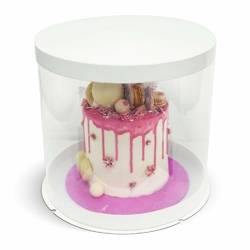 Assiettes à gâteau rondes transparentes, Non collantes, durables,  polyvalentes, disques ronds de crème au beurre pour gâteau – les meilleurs  produits dans la boutique en ligne Joom Geek