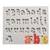 Moule en silicone - Lettres Curly - Minuscules